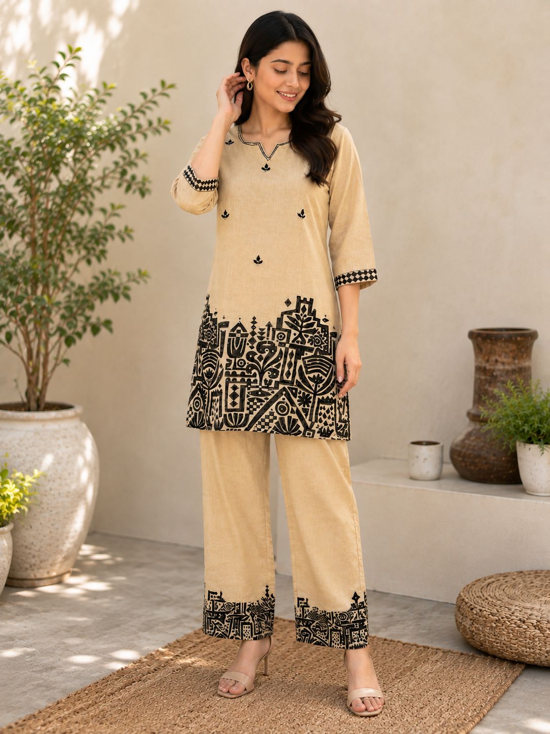 Linen coord set