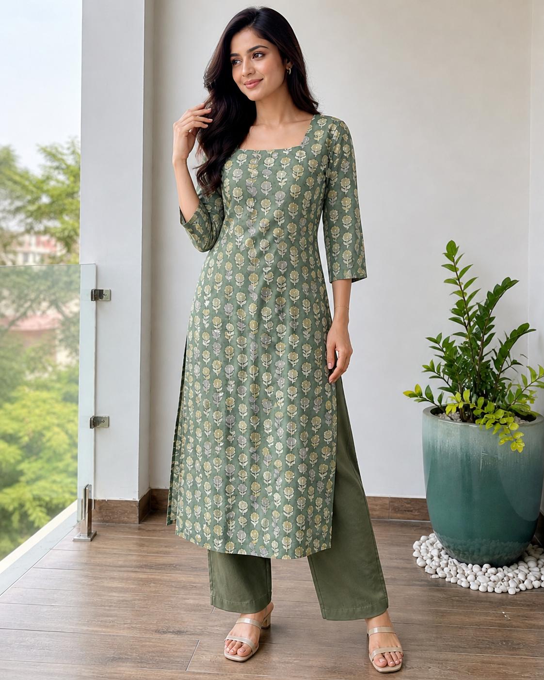 Everyday coord -sage green