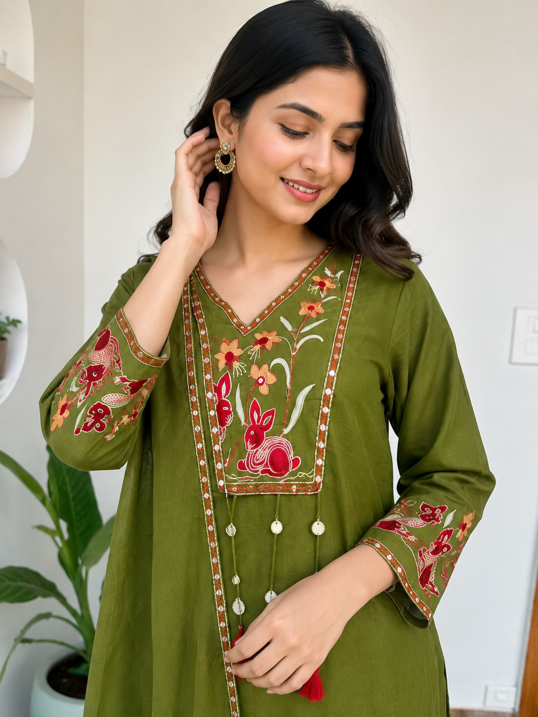 Vibrant Green 60-60 cotton set thumbnail