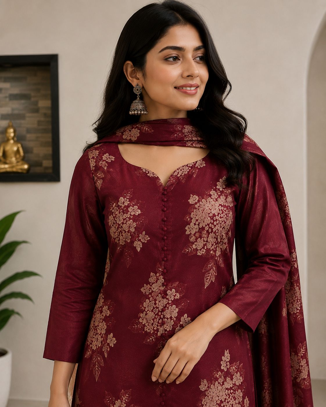 Georgette kurta set thumbnail