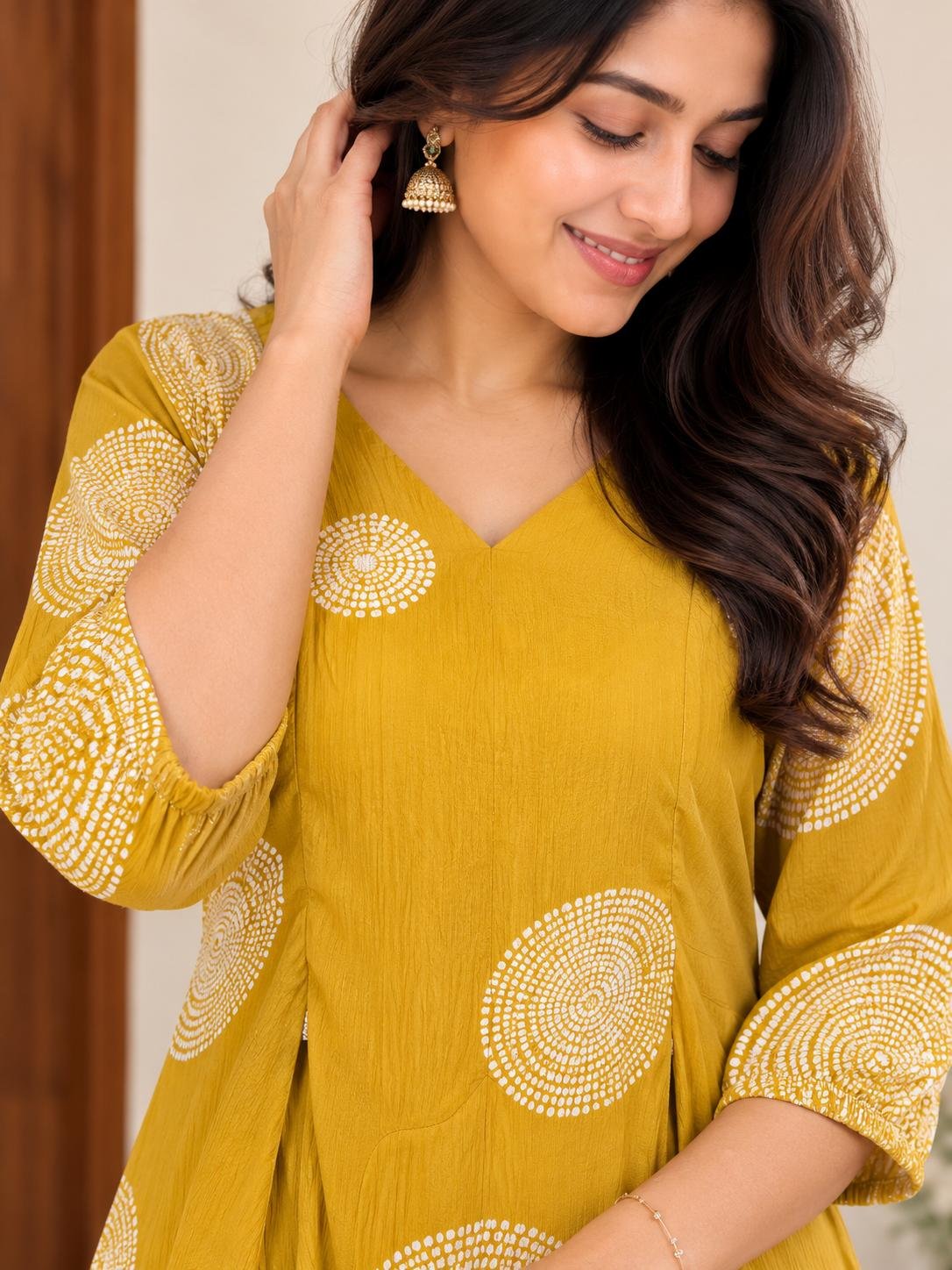Mustard Yellow Feeding Maxi Dress thumbnail