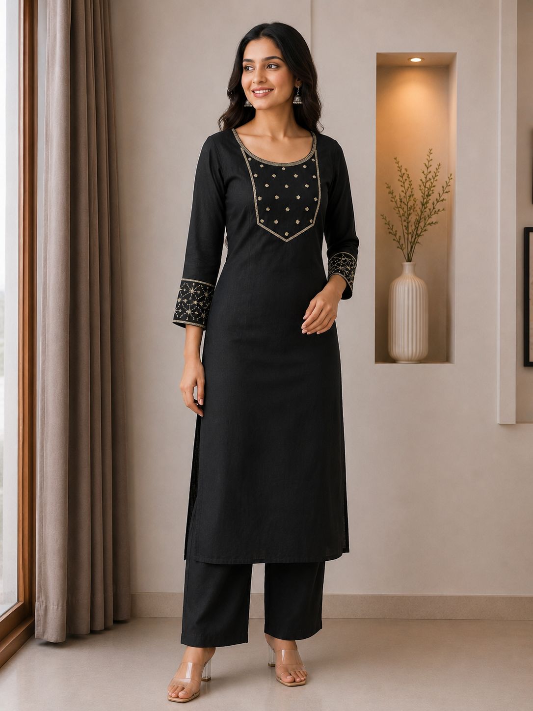 Coord set black